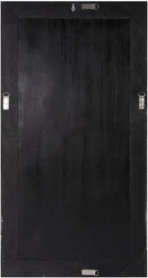 Howard Elliott Alexander Leaning & Standing Full Length Oversized Mirror, Traditional Antique Bronze Wall Mounted Floor Mirror with Wood Frame, for Home, Living Room & Bedroom, 82 x 46 Inch